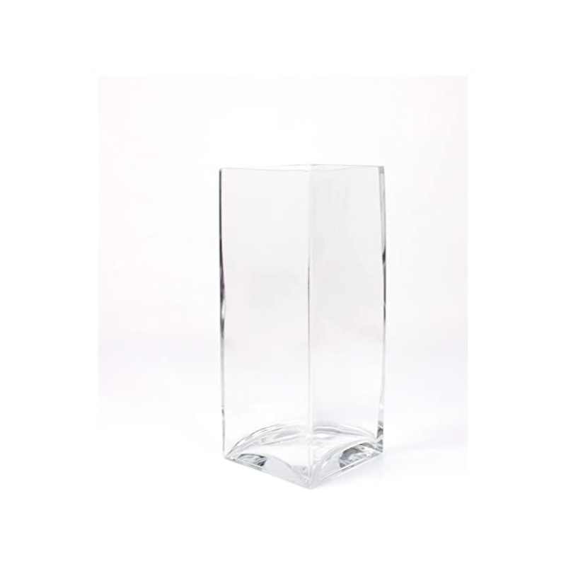 Vase En Verre Carr Cm