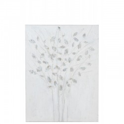 Peinture en toile et bois blanc 90x120x4 cm