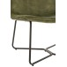 Chaise lounge en métal vert 71x68x78 cm