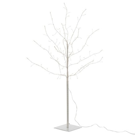 árbol desnudo+led metal blanco Alt. 100