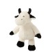 Vaca de peluche crudo/negro Alt. 40 cm