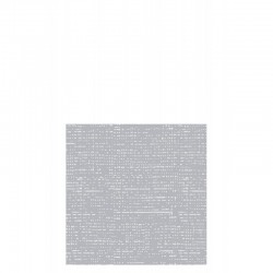 Lote de 16 servilletas de papel con aspecto de tela gris 12.5x12.5