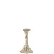 Chandelier oriental en verre argent 10x10x17 cm