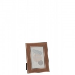 marco de foto de madera marrón de 10x15 cm, 15x20x1.5 cm