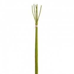 Bambou en plastique vert 110x10x5 cm
