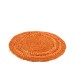 SET DE TABLE ROND ROTIN ORANGE