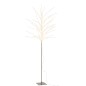 Arbre dénudé avec led en métal argent 70x70x171 cm