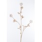 Branche de fleurs cristal en plastique or 3x10x81 cm