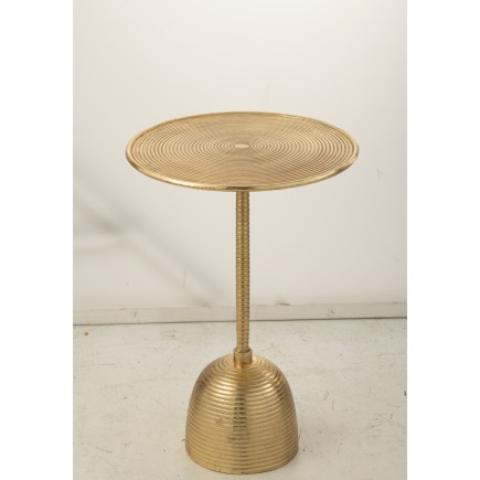 TABLE D'APPOINT LERA ALU OR