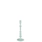 Chandelier classique en aluminium bleu H35cm