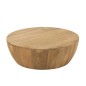 Table basse en bois naturel 89x89x32 cm