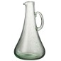 Carafe en verre vert 20x19x34 cm