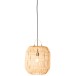 Abat-jour cylindrique en bois naturel 35x35x40 cm