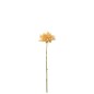 Chrysantheme artificiel sur tige en plastique orange 41x9x7 cm