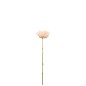 Chrysantheme artificiel sur tige en plastique rose 41x9x7 cm