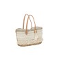 Sac panier en bois blanc 47x23x48 cm