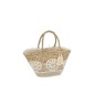 Sac panier en bois naturel 50x19x52 cm