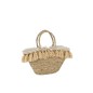 Sac panier en bois naturel 50x22x50 cm