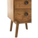 Meuble 4 tiroirs en bois marron 40x40x88 cm