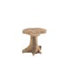 Table d’appoint en bois naturel 40x38x41 cm