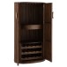 Armoire bar en bois de manguier 164x90x55 cm