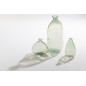 Vase dame jeanne en verre vert 33x33x32 cm