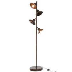 Lampes sur pied en métal marron 32x32x156 cm