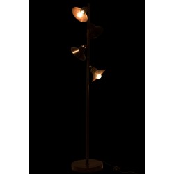 Lampes sur pied en métal marron 32x32x156 cm