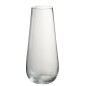 Vase haut en verre transparent 20x20x40 cm