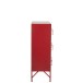 Armoire 9 portes à clés en métal Rouge 86x42x113,7cm