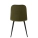 Silla de Tela Verde 46.5x44.5x86cm