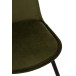 Silla de Tela Verde 46.5x44.5x86cm