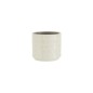 Cache-pot en céramique brillant couleur blanc D12cm