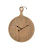 Horloge murale en bois naturel 65.2x4.5x88 cm