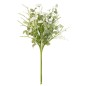 Bouquet de fleurs artificiel blanc 30x30x85 cm