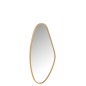 MIRROR ABSTR MDF/GLASS GOLD  S