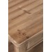 Consola de 6 cajones en madera natural 131x70x95 cm