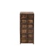 Armoire 12 tiroirs en bois marron 37.5x34x82.5 cm