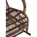 ROCKING CHAIR RATAN MARRON