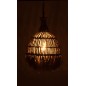 Lampe suspendue en herbes naturelles 50*50*75cm