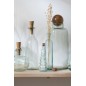 Bouteilles hautes en verre transparent 4x4x19 cm - Ass *3