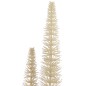 Branche banksia 3 parties en plastique crème 2x7x91 cm