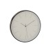 Horloge murale aluminium noir 40 cm