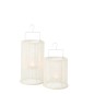 LANTERN HANG CYL MET/POL WHI L