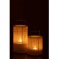 LANTERN HANG CYL MET/POL WHI L