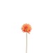 Gerbera en plastique orange 10x10x24 cm