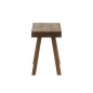 Tabouret en bois marron 40x30x46 cm