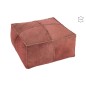 POUF POILS DE VACHE CU ROUGE