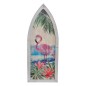 Décoration murale DKD Home Decor Bois Tropical Flamenco