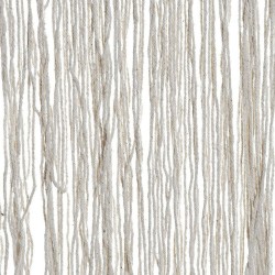 Décoration Suspendue DKD Home Decor 45 x 1 x 61 cm Beige Gris foncé Frange Boho (2 Unités)